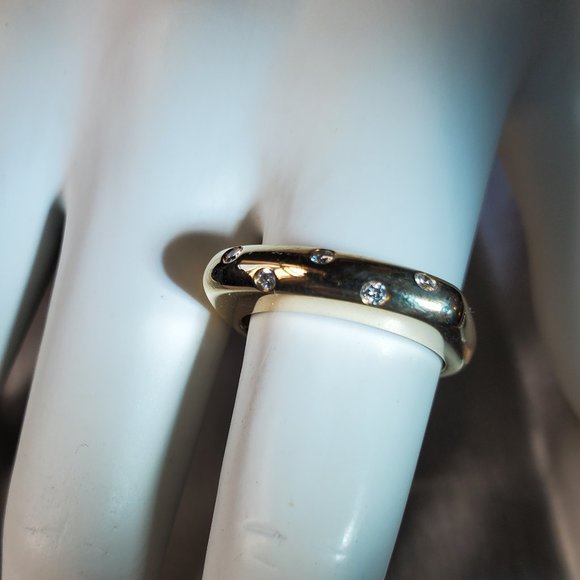 Beautiful 18K white gold diamond ring. - Picture 2 of 11